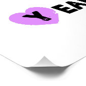 Poster Funny Yellow Ram chinois Année Zodiac Anniversaire (Coin)