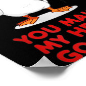 Poster Funny You Make My Heart Go Honk Matching Valentine (Coin)