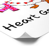 Poster Funny You Make My Heart Go Honk Silly Goose Valent (Coin)