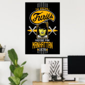 Poster Furies de baseball (Bureau à domicile)