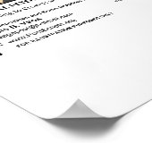 Poster Fuseaux de temps de vidage (Coin)