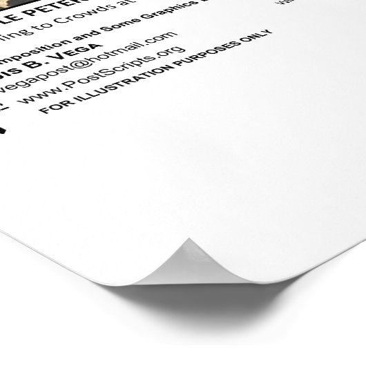 Poster Fuseaux de temps de vidage (Coin)