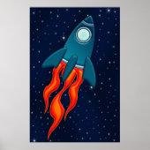 Poster Fusée (Devant)