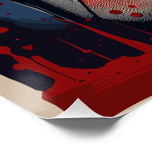 Poster fusée benjamin netanyahu (Coin)