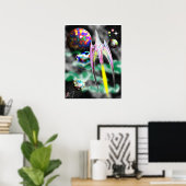 Poster Fusée de verre (Bureau à domicile)