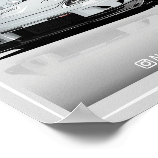 Poster fusée japonaise (Coin)