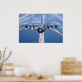Poster Fusées de largage de spectre AC-130H (Cuisine)