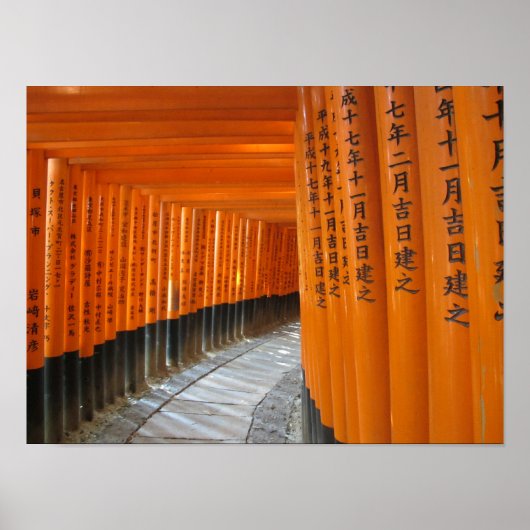 Poster Fushimi Inari (Devant)