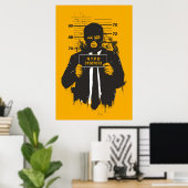 Poster fusil (Bureau à domicile)