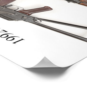 Poster Fusil d'assaut 1992 de Tula AKS-74U