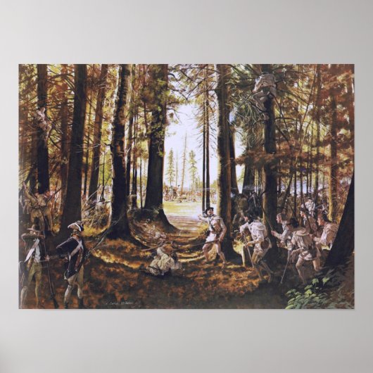 Poster Fusillade à Saratoga (Devant)