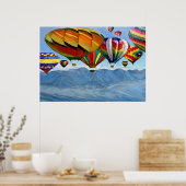 Poster Fusion des fleuves (Cuisine)