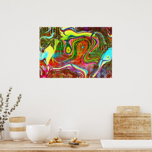 Poster Fusionner et transformer (Cuisine)