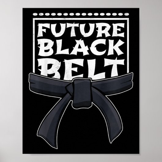 Poster Futur ceinture noire (Devant)