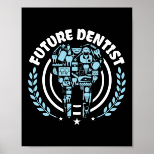 Poster Futur Dentiste adjoint Dentaire diplômé