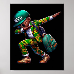 Poster Futur Hbcu Grad 100 Jours D'Histoire Noire De L'Éc