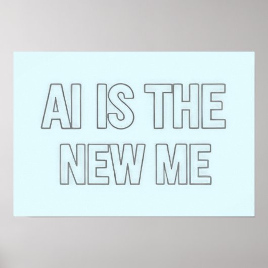Poster Futur IA (Devant)