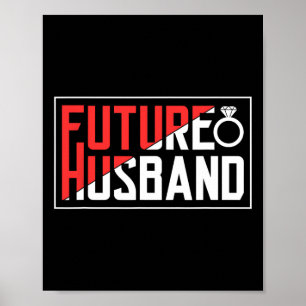 Poster Futur Mari Mariage Bachelor Groom Sayes Partie