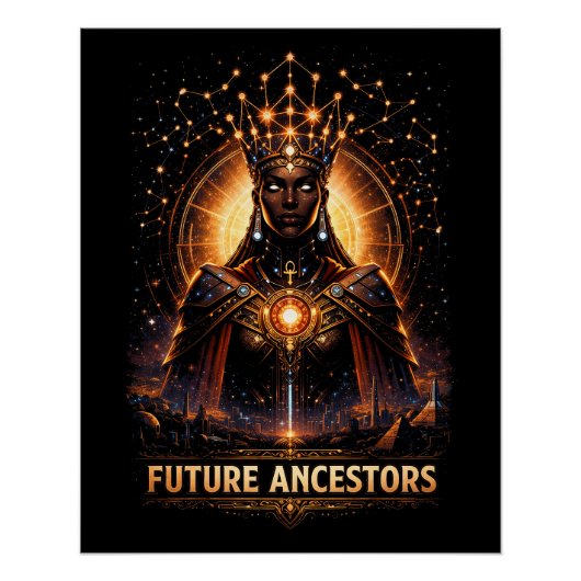 Poster Future Ancestors (Devant)