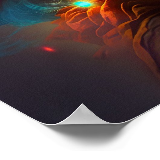 Poster Future Art - durch KI-generierte Kunst! (Coin)