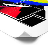 Poster Future carte de galaxie (Coin)