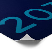 Poster Future carte du réseau ferroviaire de Stockholm (Coin)