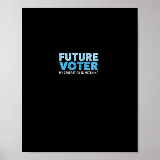 Poster Future Chemise Électorale Résiste Au Sweat - shirt (Devant)