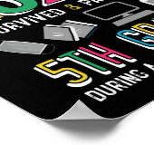 Poster Future Class of 2028 Survived & Passed 5th Grade (Coin)