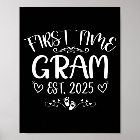 Poster future maman pour la première fois en 2025 (Devant)