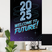 Poster Future Neon (Bureau à domicile)