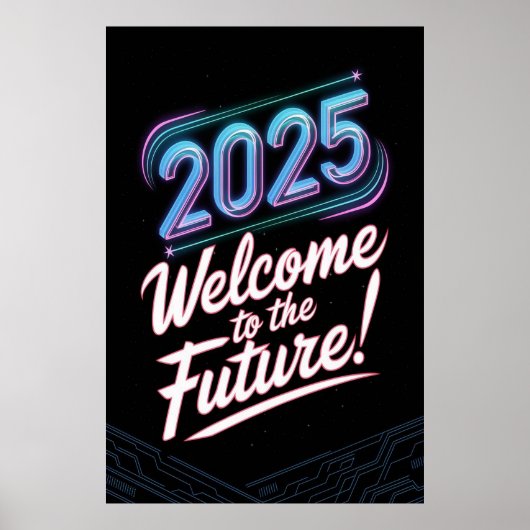 Poster Future Neon (Devant)