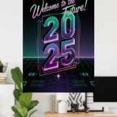 Poster Future Neon (Bureau à domicile)