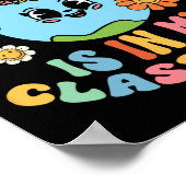 Poster Future Planète Terre Est Dans Mon Clroom Super Fie (Coin)