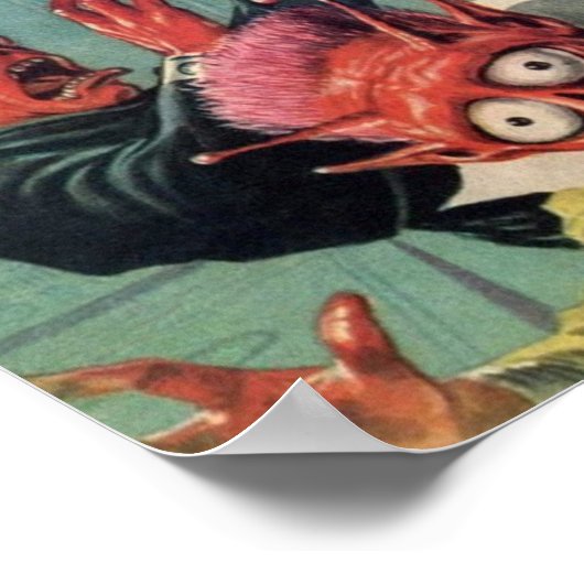 Poster Future Space Age — Miss Univers (Coin)