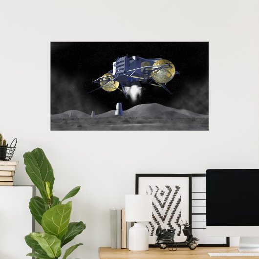 Poster Future space exploration missions 7 (Bureau à domicile)