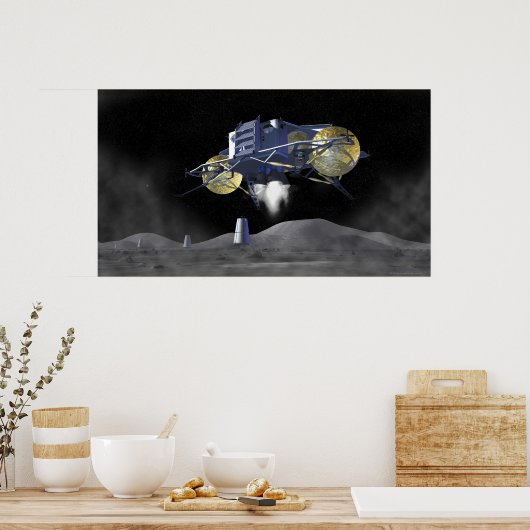 Poster Future space exploration missions 7 (Cuisine)