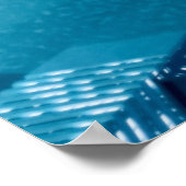 Poster Future ville centre-ville avec gratte-ciel en cybe (Coin)