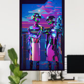 Poster Future Watch - Ken Gage Art (Bureau à domicile)