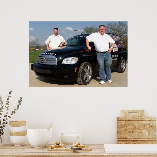 Poster FutureMobile, avec Doc et Tom (Cuisine)