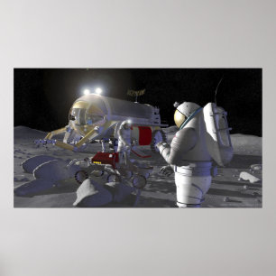 Poster Futures missions d'exploration d'espace