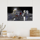 Poster Futures missions d'exploration spatiale (Cuisine)
