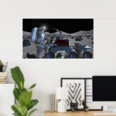 Poster Futures missions d'exploration spatiale 10 (Bureau à domicile)