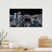 Poster Futures missions d'exploration spatiale 10 (Cuisine)