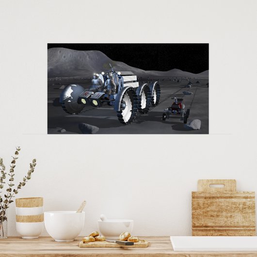 Poster Futures missions d'exploration spatiale 11 (Cuisine)
