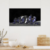 Poster Futures missions d'exploration spatiale 12 (Cuisine)