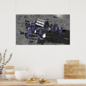 Poster Futures missions d'exploration spatiale 13 (Cuisine)