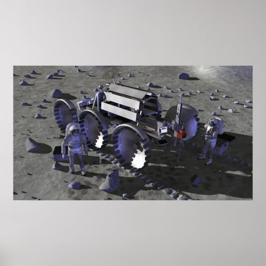 Poster Futures missions d'exploration spatiale 13 (Devant)