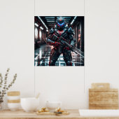 Poster Futuriste (Cuisine)