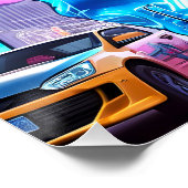 Poster Futuriste Pop Star 0002 (Coin)