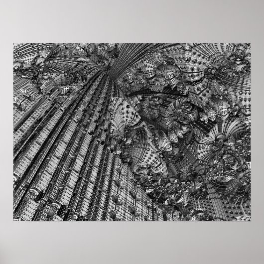 Poster Futuristic 3D (Devant)
